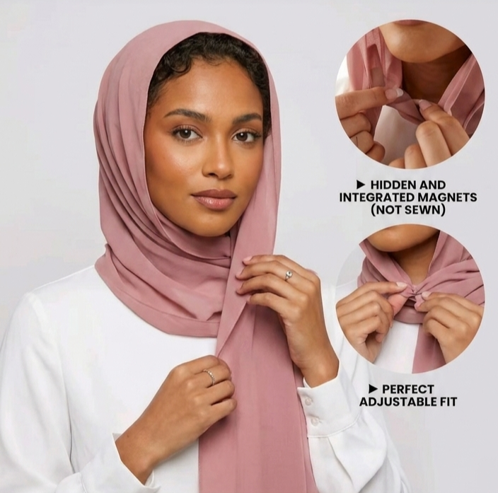 The signature magnetic hijab
